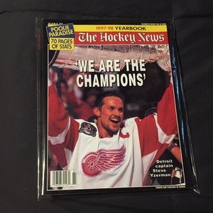 3 Vintage Hockey Magazines